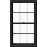 Black Wood windows