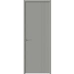 Interior Solid French Door | BASIC 0111 Dove Grey | Single Regular Panel Frame Handle | Bathroom Bedroom Modern Doors