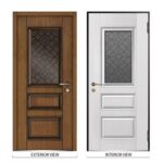 Front Exterior Prehung Steel Door - Image 4