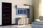 Modern Wood Interior Door with Hardware | Planum 0030 Wenge | Single Panel Frame Trims | Bathroom Bedroom Sturdy Doors - Image 2
