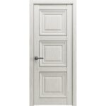 Modern Wood Interior Door with Hardware | Majestic 9021 Pine Creamy | Single Panel Frame Trims | Bathroom Bedroom Sturdy Doors