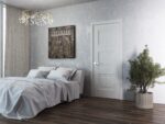 Modern Wood Interior Door with Hardware | Majestic 9021 Pine Creamy | Single Panel Frame Trims | Bathroom Bedroom Sturdy Doors - Image 2