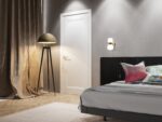 Modern Wood Interior Door with Hardware | Majestic 9025 Painted White | Single Panel Frame Trims | Bathroom Bedroom Sturdy Doors - Image 2