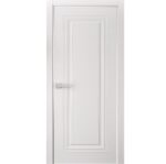 Interior Door | BASIC 9111 White | Single Regular Panel Frame Handle | Bathroom Bedroom Doors