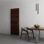 Hidden Barn | Planum 0110 Chocolate Ash | Sturdy Finished Doors | Magic Concealed Sliding Set - Image 4