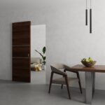 Hidden Barn | Planum 0110 Chocolate Ash | Sturdy Finished Doors | Magic Concealed Sliding Set - Image 2