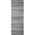 Hidden Barn | Planum 0020 Ginger Ash | Sturdy Finished Flush Modern Doors | Magic Concealed Sliding Set