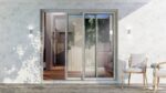 Patio Exterior Metal - Plastic Sliding Doors / Patio 8166 Gray Ash - Image 3