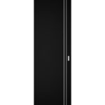 Hidden Barn | Planum 0310 Black Matte | Sturdy Finished Modern Doors | Magic Concealed Sliding Set