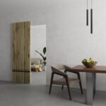 Hidden Barn | Planum 0012 Oak | Sturdy Finished Flush Modern Doors | Magic Concealed Sliding Set - Image 2