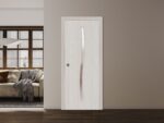 Sliding Pocket Door | BASIC 3002 Ash | Kit Rail Hardware | Solid Wood Interior Bedroom Modern Doors - Image 2