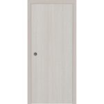 Sliding Pocket Door | BASIC 3001 Ash | Kit Rail Hardware | Solid Wood Interior Bedroom Modern Doors