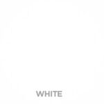 Barn Door | ROYAL 9811 White Enamel | 6.6FT Silver Rail Track Heavy Hardware Set | Solid Panel Interior Doors - Image 3