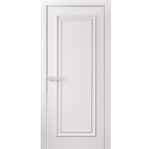 Interior Door | ROYAL 9811 White Enamel | Single Regular Panel Frame Handle | Bathroom Bedroom Doors