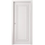 Sliding Pocket Door | ROYAL 9811 White Enamel | Kit Rail Hardware | Solid Wood Interior Bedroom Doors