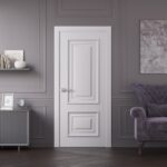Slab Door Panel | ROYAL 9822 White Enamel | Bathroom Bedroom Doors - Image 2