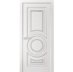 Interior Door | ROYAL 9855 White Enamel | Single Regular Panel Frame Handle | Bathroom Bedroom Doors