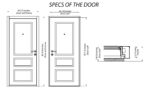 Front Exterior Prehung Glass Steel Door - Image 5
