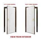 Front Exterior Prehung Glass Steel Door - Image 6