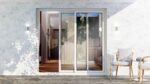 Patio Exterior Metal - Plastic Sliding Doors / Patio 8166 White Silk - Image 3