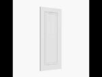 Barn Door | ROYAL 9811 White Enamel | 6.6FT Silver Rail Track Heavy Hardware Set | Solid Panel Interior Doors - Image 4
