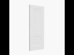 Double Barn Door | BASIC 9422 White | 13FT Silver Rail Track Set | Solid Panel Interior Doors - Image 4