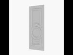 Interior Double Doors | ROYAL 9855 White Enamel | Wood Interior Solid Panel Frame | Closet Bedroom Doors - Image 4