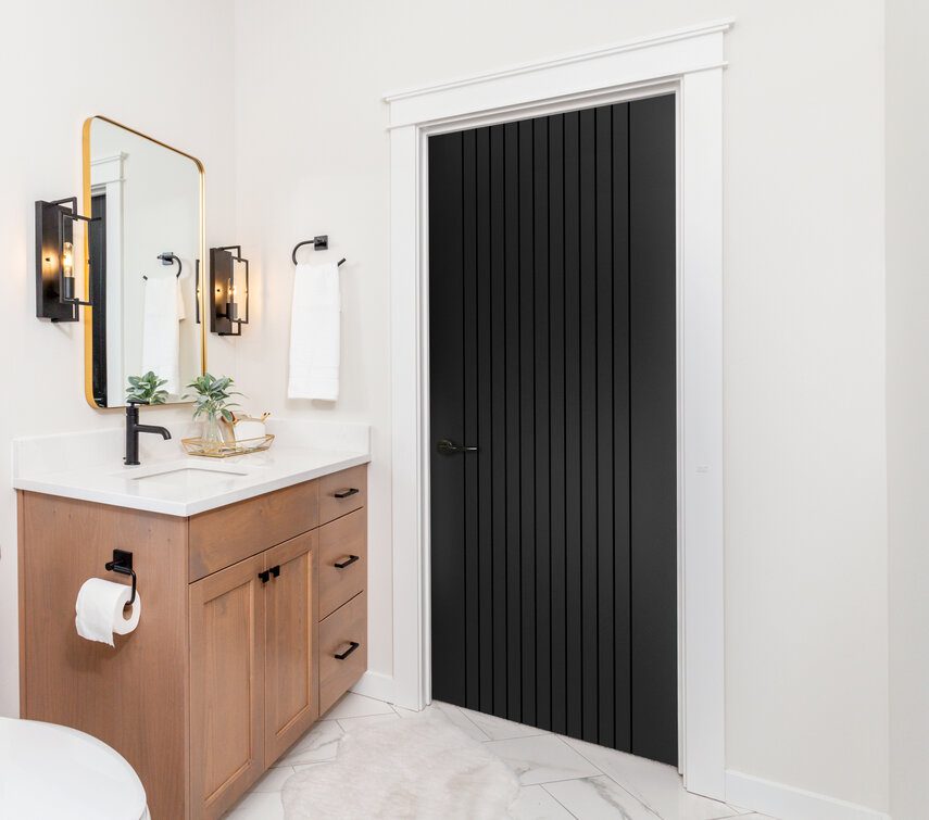 Modern Bathroom Doors for Style, Privacy & Durability