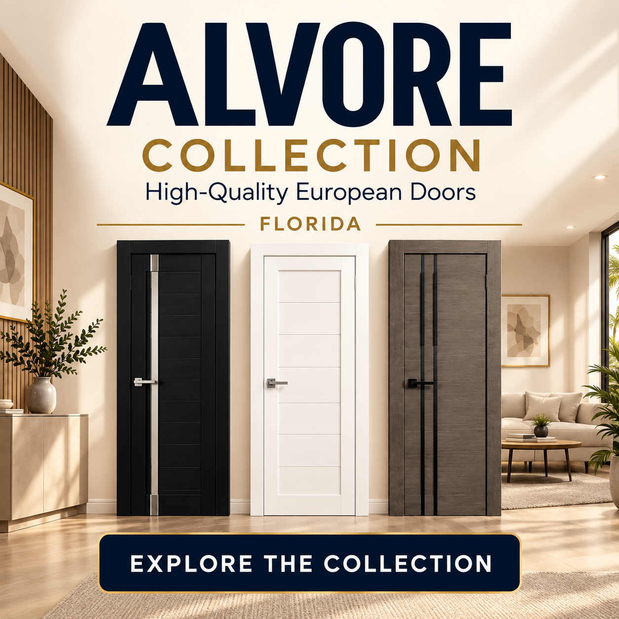 Alvore Collection Interior Doors in Florida Alvore Collection Interior Doors in Florida